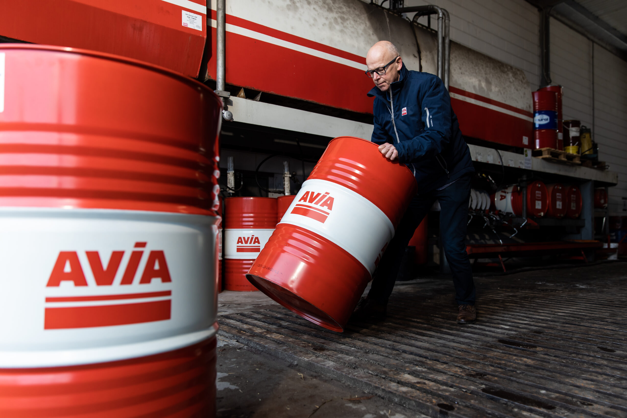 AVIA Marees brandstofvaten