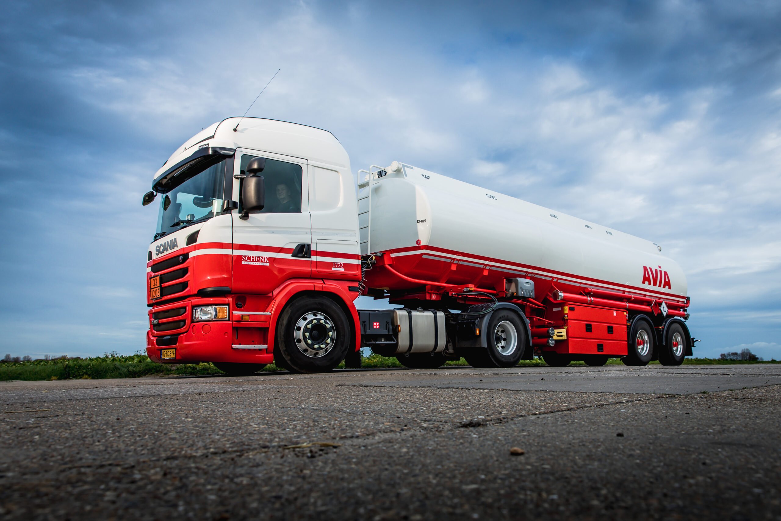 AVIA Marees brandstof vrachtwagen
