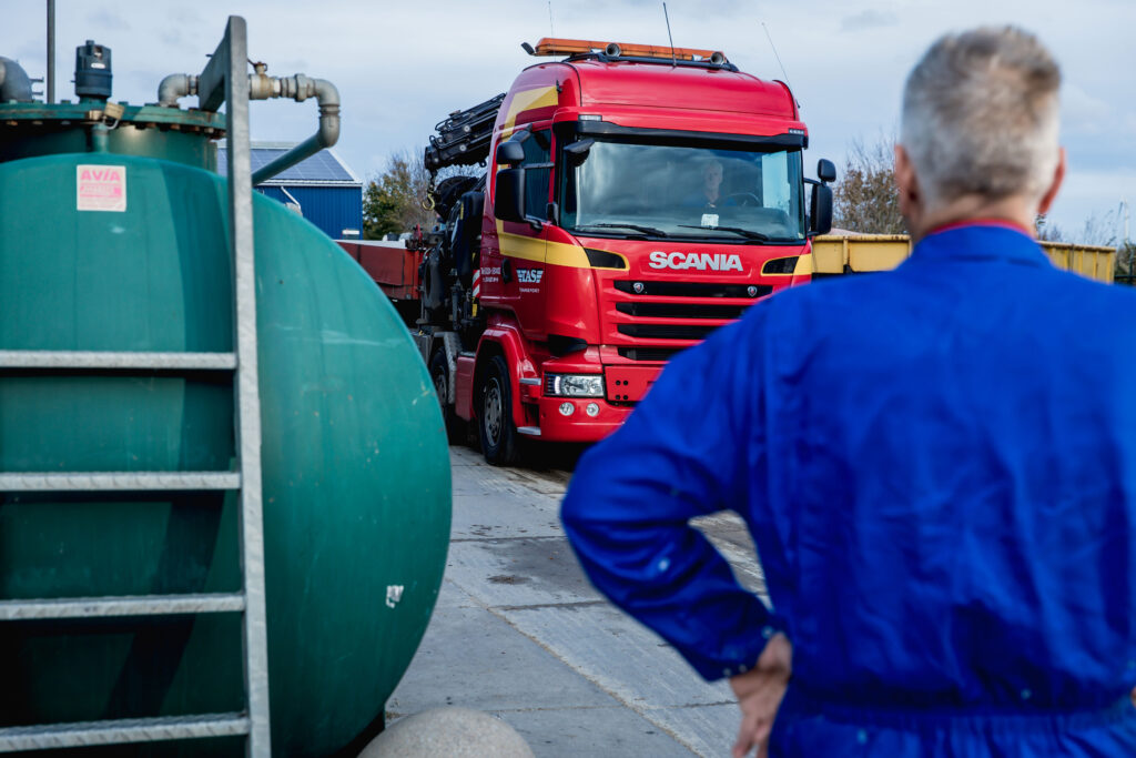 Brandstoftank op eigen locatie