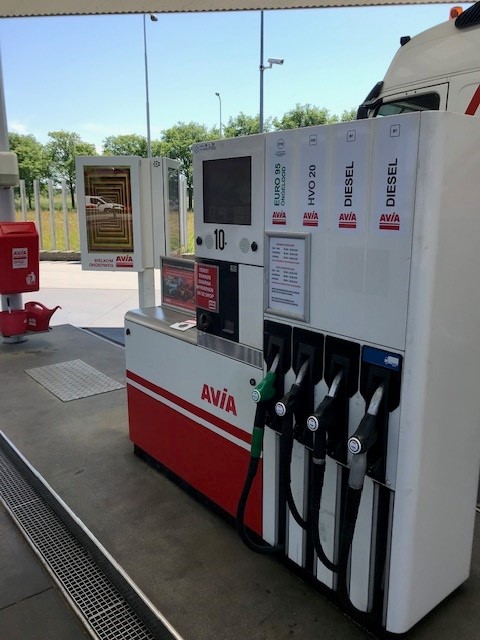 HVO 20 tanken in Den Oever