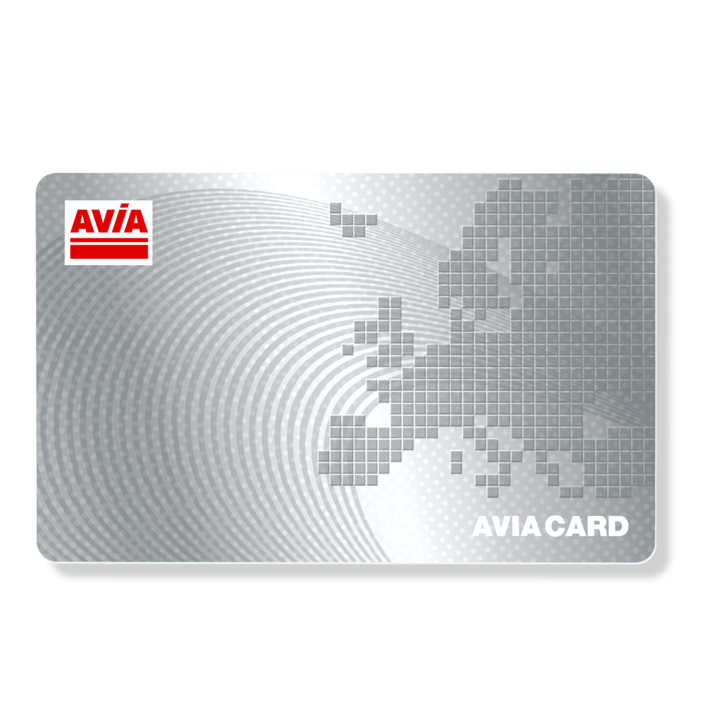 AVIA Card voorbeeld | AVIA Marees