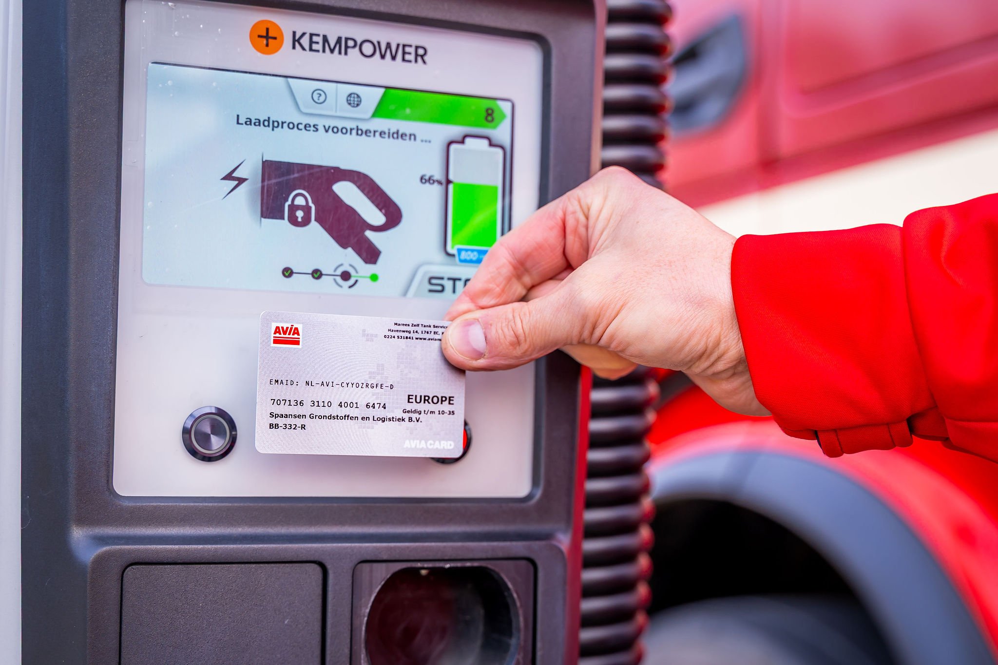 EV-laden met de AVIA Card | Laadplein Aalsmeer